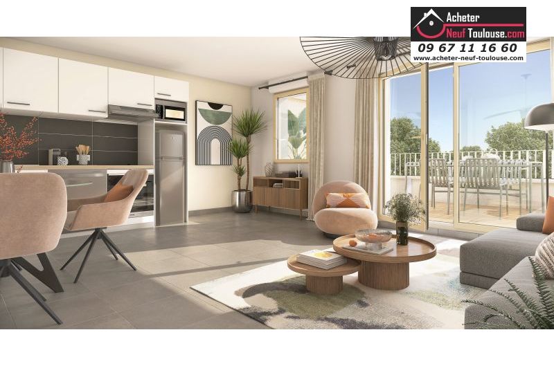 Appartements neufs à Toulouse Borderouge - Programmes immobiliers neufs Greencity LE TWENTY