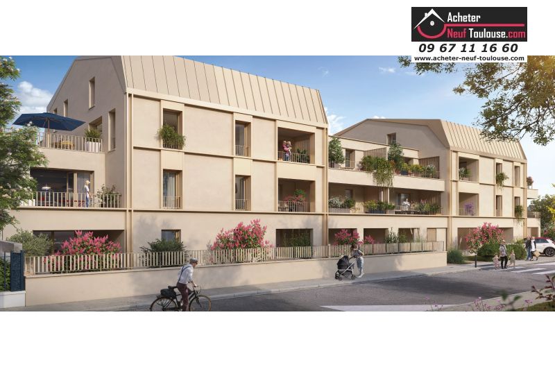 Appartements neufs à Toulouse Borderouge - Programmes immobiliers neufs Greencity LE TWENTY