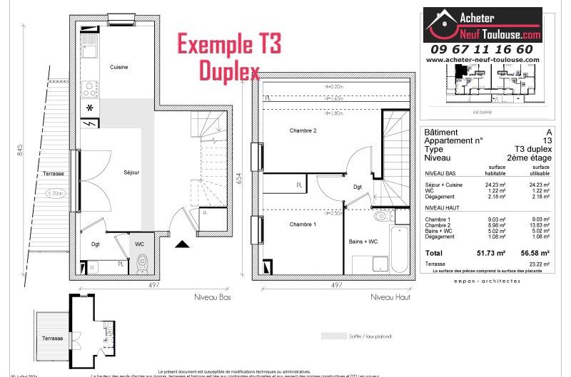 Appartements neufs à Toulouse Borderouge - Programmes immobiliers neufs Greencity LE TWENTY