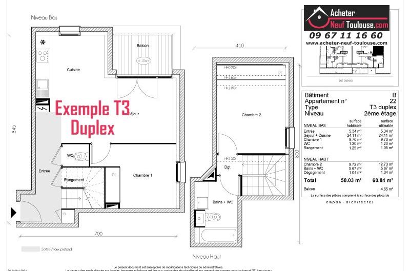 Appartements neufs à Toulouse Borderouge - Programmes immobiliers neufs Greencity LE TWENTY