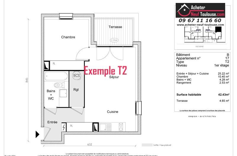 Appartements neufs à Toulouse Borderouge - Programmes immobiliers neufs Greencity LE TWENTY