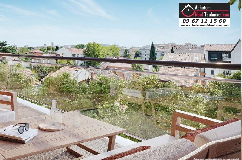 Appartements neufs à Toulouse Minimes - Programmes immobiliers neufs Eclisse Rose des minimes