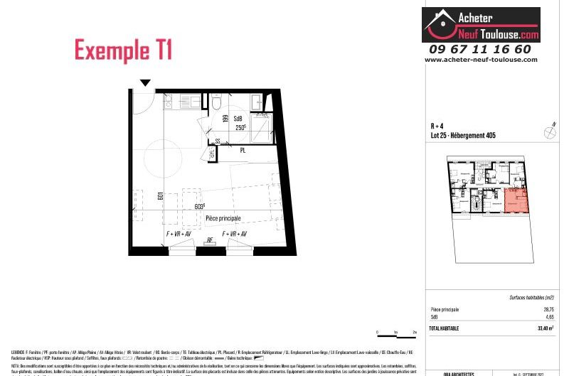 Appartements neufs à Toulouse Minimes - Programmes immobiliers neufs Eclisse Rose des minimes