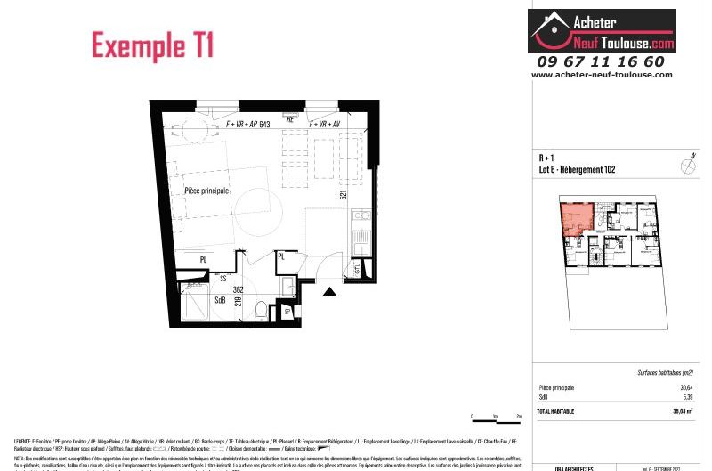 Appartements neufs à Toulouse Minimes - Programmes immobiliers neufs Eclisse Rose des minimes