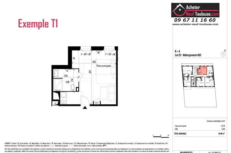 Appartements neufs à Toulouse Minimes - Programmes immobiliers neufs Eclisse Rose des minimes