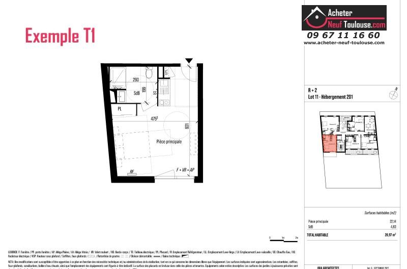 Appartements neufs à Toulouse Minimes - Programmes immobiliers neufs Eclisse Rose des minimes