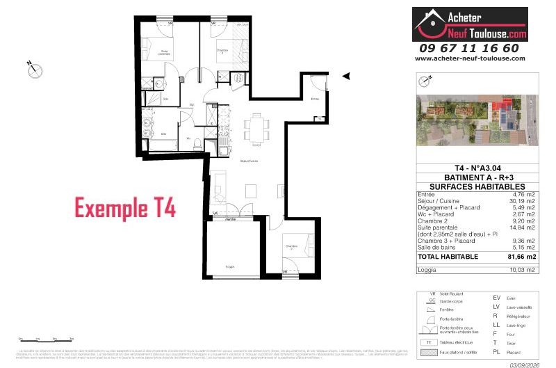 Appartements neufs à Toulouse Montaudran - Programmes immobiliers neufs LP Promotion AEROVEL