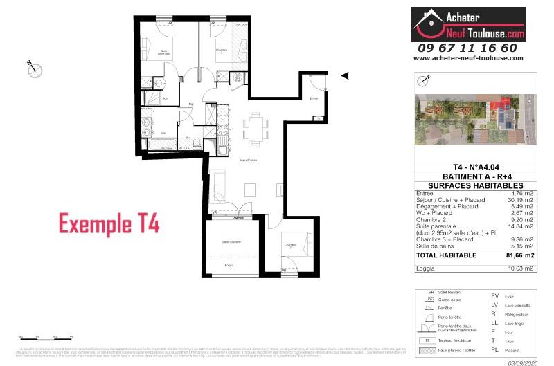 Appartements neufs à Toulouse Montaudran - Programmes immobiliers neufs LP Promotion AEROVEL