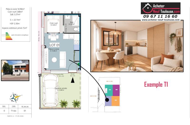 Appartements neufs à Toulouse Bonnefoy - Programmes immobiliers neufs good value Clos Bonnefoy