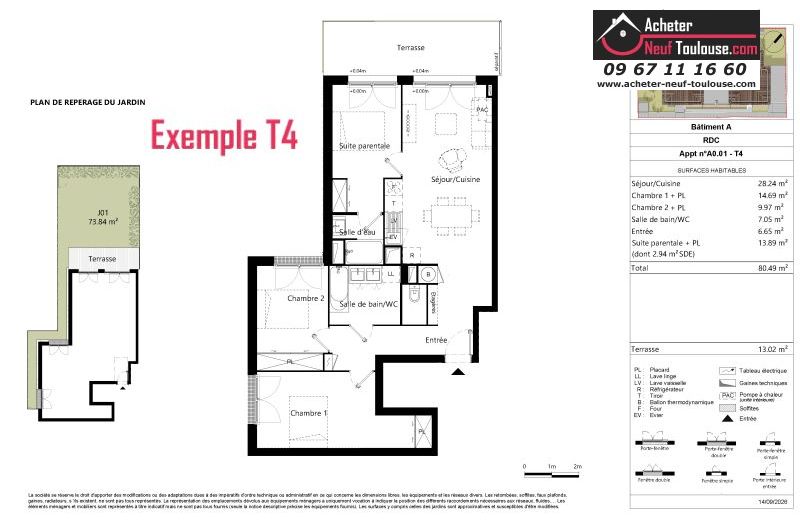 Appartements neufs à Toulouse Argoulets - Programmes immobiliers neufs LP Promotion Natura Park