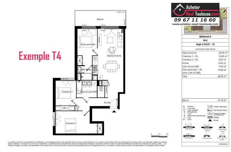 Appartements neufs à Toulouse Argoulets - Programmes immobiliers neufs LP Promotion Natura Park