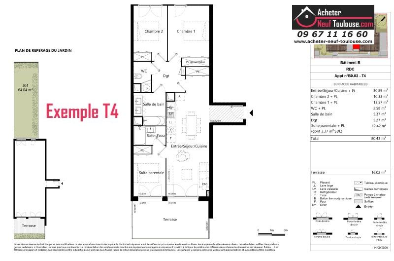 Appartements neufs à Toulouse Argoulets - Programmes immobiliers neufs LP Promotion Natura Park