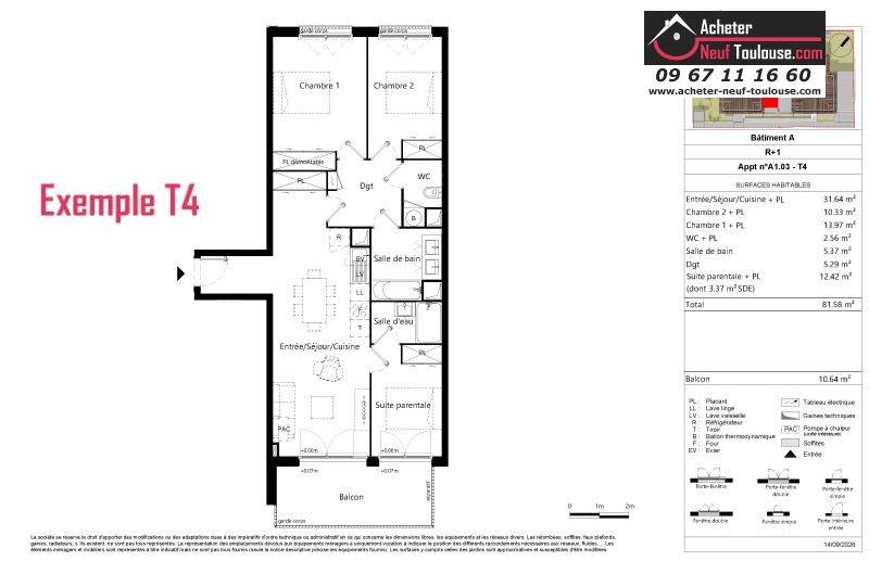 Appartements neufs à Toulouse Argoulets - Programmes immobiliers neufs LP Promotion Natura Park