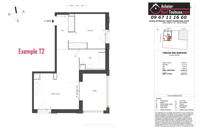 Appartements neufs à Toulouse Cartoucherie - Programmes immobiliers neufs Marignan Altoria
