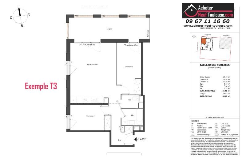 Appartements neufs à Toulouse Cartoucherie - Programmes immobiliers neufs Marignan Altoria