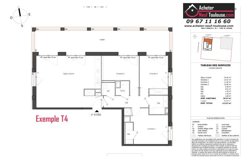 Appartements neufs à Toulouse Cartoucherie - Programmes immobiliers neufs Marignan Altoria