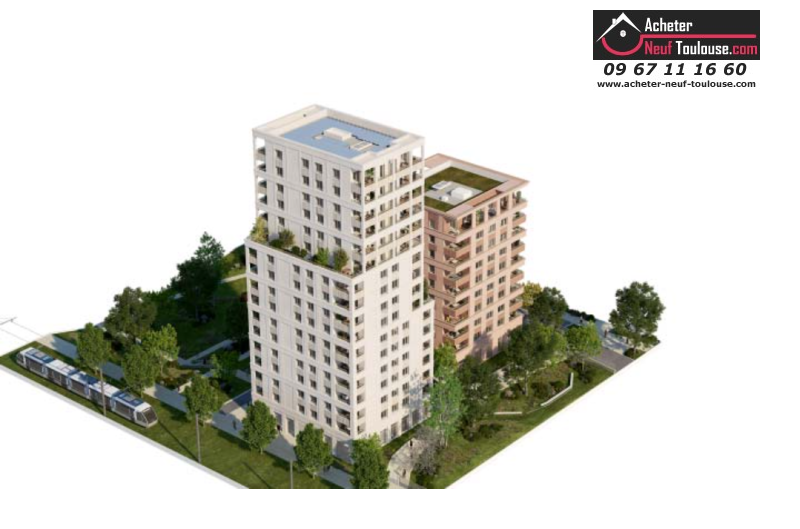 Appartements neufs à Toulouse Cartoucherie - Programmes immobiliers neufs Marignan Altoria