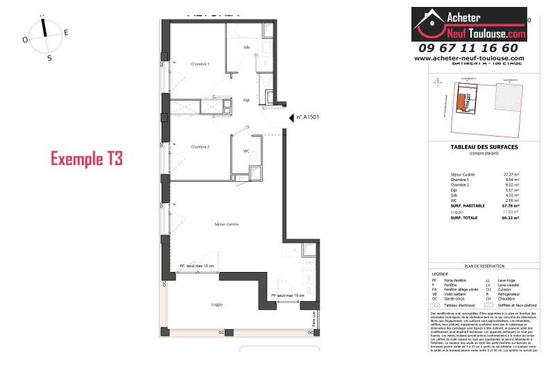 Appartements neufs à Toulouse Cartoucherie - Programmes immobiliers neufs Marignan Altoria