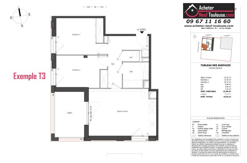 Appartements neufs à Toulouse Cartoucherie - Programmes immobiliers neufs Marignan Altoria