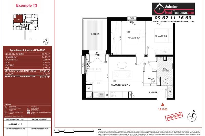 Appartements neufs à Toulouse Compans Caffarelli - Programmes immobiliers neufs ECLISSE - Bouygues Cœur remparts