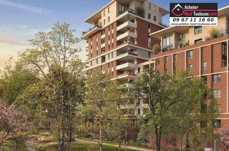 Appartements neufs à Toulouse Compans Caffarelli - Programmes immobiliers neufs ECLISSE - Bouygues Cœur remparts