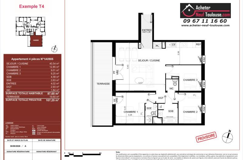 Appartements neufs à Toulouse Compans Caffarelli - Programmes immobiliers neufs ECLISSE - Bouygues Cœur remparts