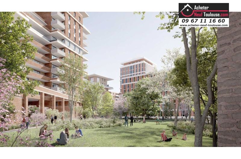 Appartements neufs à Toulouse Compans Caffarelli - Programmes immobiliers neufs ECLISSE - Bouygues Cœur remparts