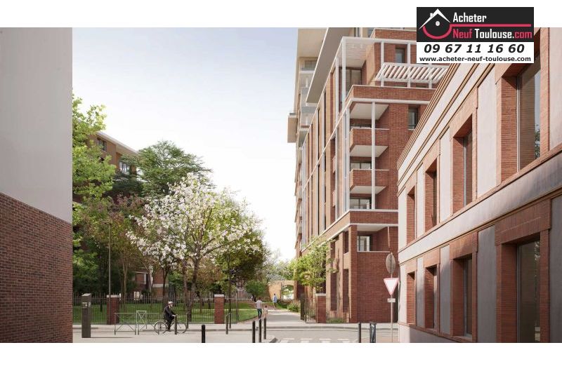 Appartements neufs à Toulouse Compans Caffarelli - Programmes immobiliers neufs ECLISSE - Bouygues Cœur remparts