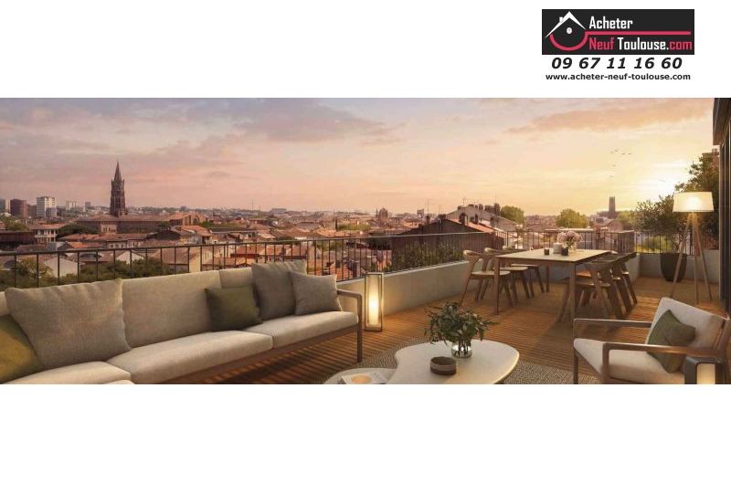 Appartements neufs à Toulouse Compans Caffarelli - Programmes immobiliers neufs ECLISSE - Bouygues Cœur remparts