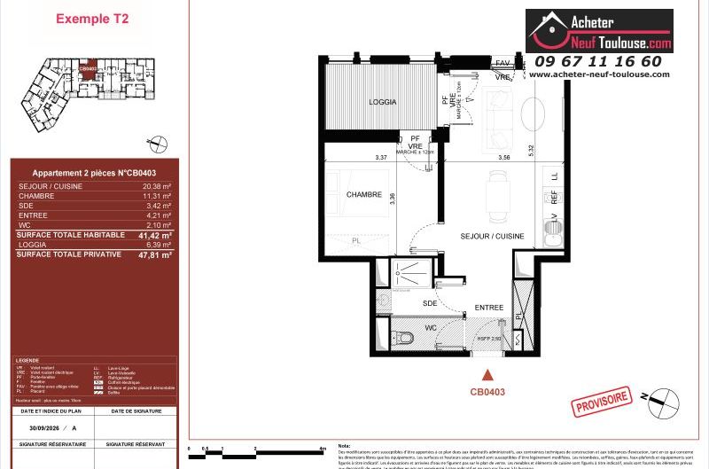 Appartements neufs à Toulouse Compans Caffarelli - Programmes immobiliers neufs ECLISSE - Bouygues Cœur remparts