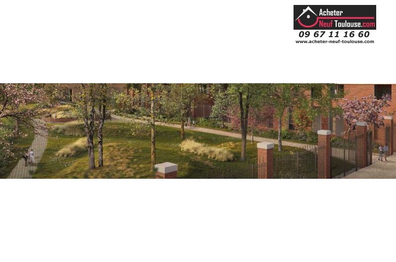 Appartements neufs à Toulouse Compans Caffarelli - Programmes immobiliers neufs ECLISSE - Bouygues Cœur remparts
