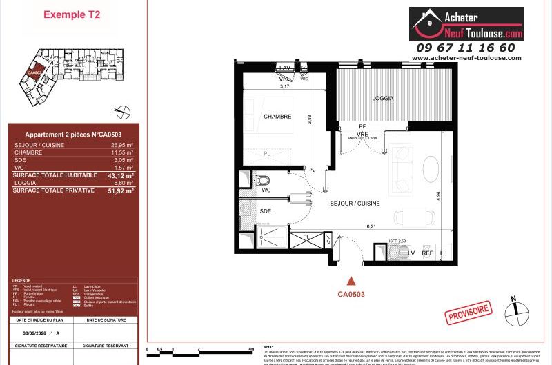 Appartements neufs à Toulouse Compans Caffarelli - Programmes immobiliers neufs ECLISSE - Bouygues Cœur remparts
