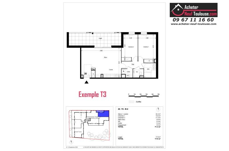 Appartements neufs à Toulouse Côte Pavée - Programmes immobiliers neufs Fonta Villa Médicis