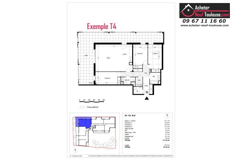 Appartements neufs à Toulouse Côte Pavée - Programmes immobiliers neufs Fonta Villa Médicis