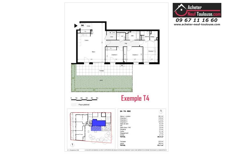 Appartements neufs à Toulouse Côte Pavée - Programmes immobiliers neufs Fonta Villa Médicis