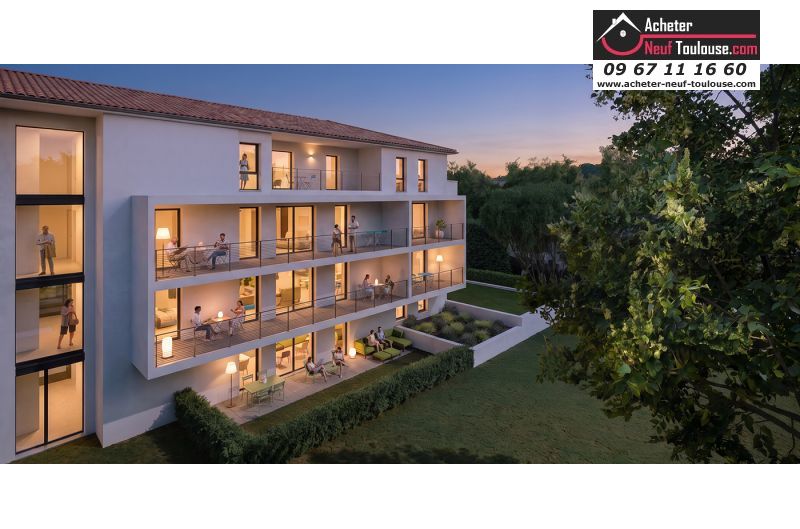 Appartements neufs à Toulouse Côte Pavée - Programmes immobiliers neufs Fonta Villa Médicis