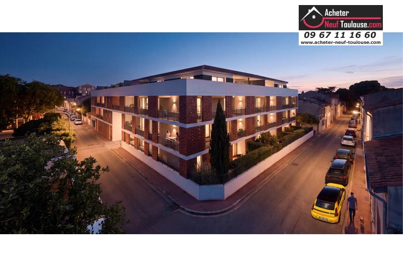 Appartements neufs à Toulouse Côte Pavée - Programmes immobiliers neufs Fonta Villa Médicis