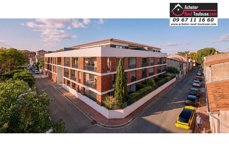Appartements neufs à Toulouse Côte Pavée - Programmes immobiliers neufs Fonta Villa Médicis