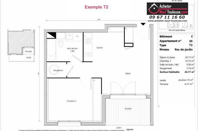 Appartements neufs à Toulouse Lalande - Programmes immobiliers neufs Sporting ORELIS /