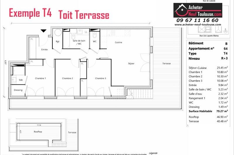 Appartements neufs à Toulouse Lalande - Programmes immobiliers neufs Sporting ORELIS /