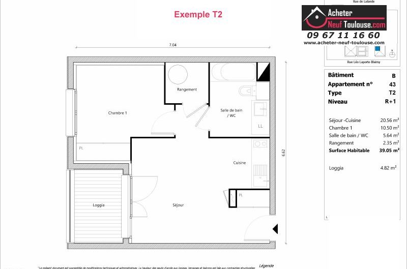 Appartements neufs à Toulouse Lalande - Programmes immobiliers neufs Sporting ORELIS /