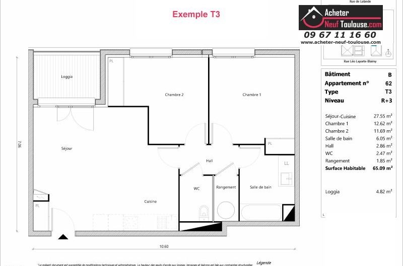 Appartements neufs à Toulouse Lalande - Programmes immobiliers neufs Sporting ORELIS /