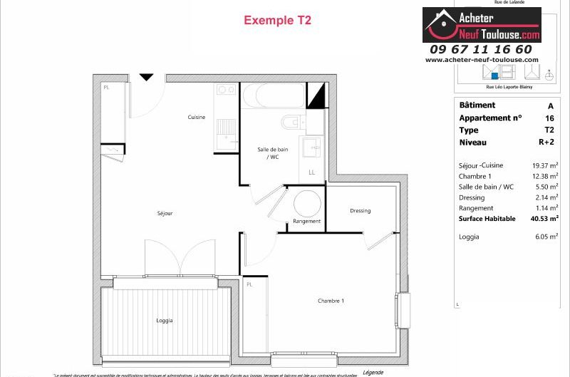 Appartements neufs à Toulouse Lalande - Programmes immobiliers neufs Sporting ORELIS /