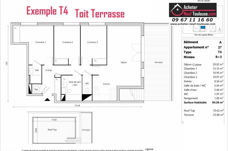 Appartements neufs à Toulouse Lalande - Programmes immobiliers neufs Sporting ORELIS /