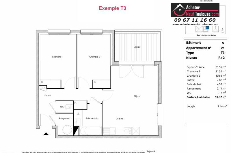Appartements neufs à Toulouse Lalande - Programmes immobiliers neufs Sporting ORELIS /
