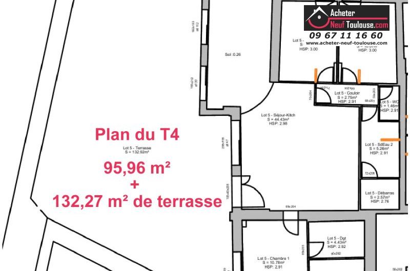 Appartements neufs à Toulouse Côte Pavée