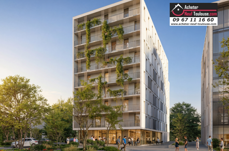 Résidence etudiante LMNP à Balma - Programmes immobiliers neufs Cogedim Quai 64