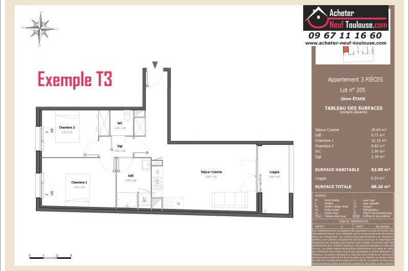 Appartements neufs à Toulouse Saint Cyprien - Programmes immobiliers neufs LNC Nouveaux constructeurs Aiga Viva
