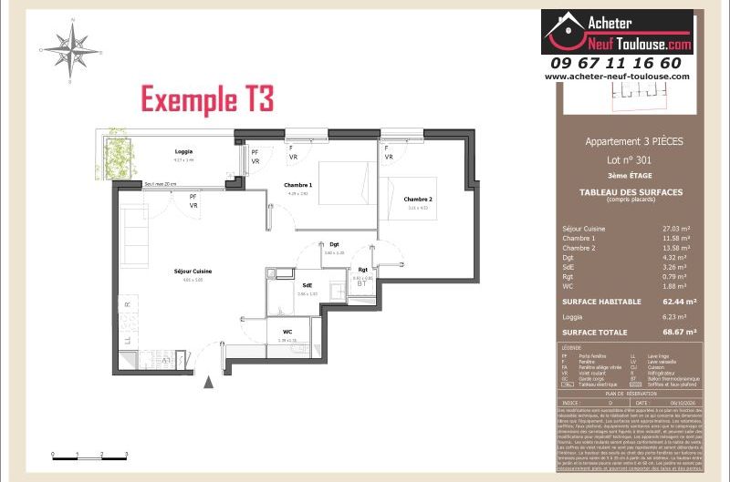 Appartements neufs à Toulouse Saint Cyprien - Programmes immobiliers neufs LNC Nouveaux constructeurs Aiga Viva