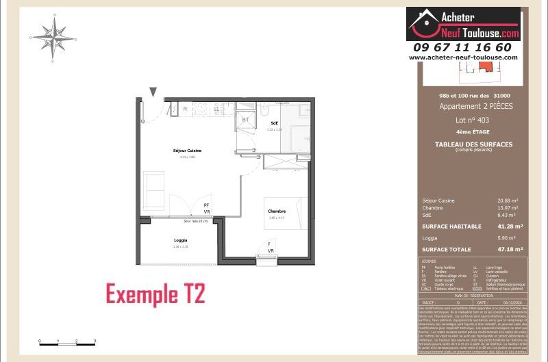 Appartements neufs à Toulouse Saint Cyprien - Programmes immobiliers neufs LNC Nouveaux constructeurs Aiga Viva